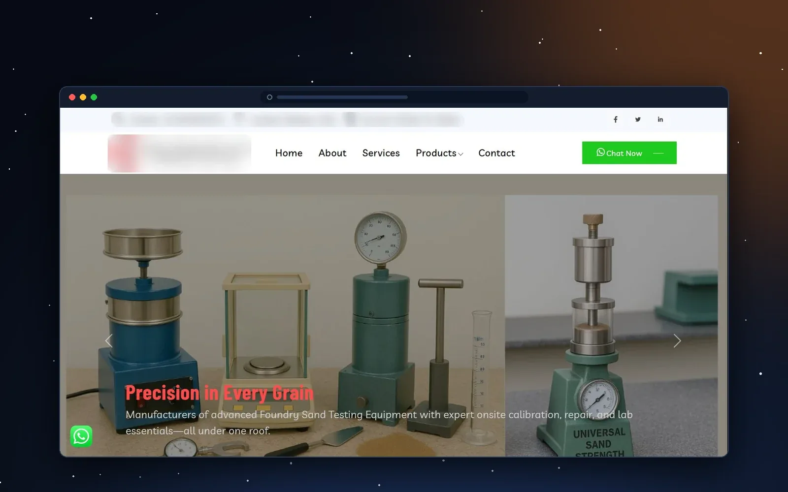 Corporate website by AstraTech Solutions